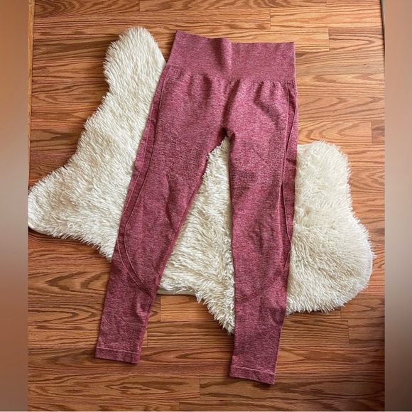 Pink Workout Leggings - Picture 3 of 4